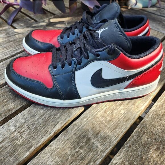 Nike Jordan Bred Toe Low Basketball Shoes 11.5 main image 6